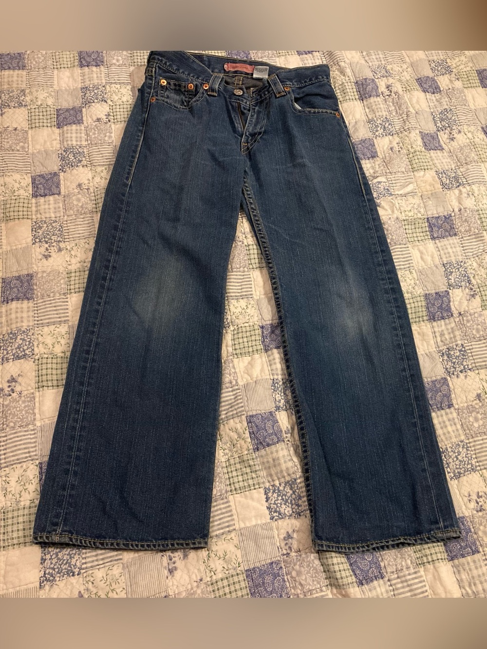 Levi's Men's Blue Bootcut Jeans